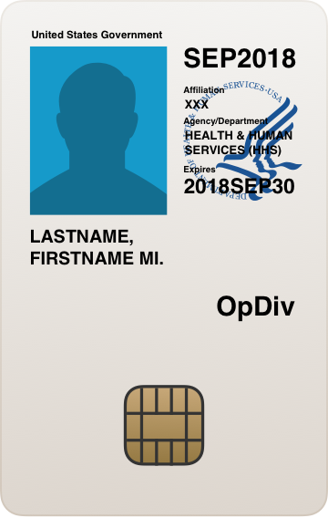 HSPD-12 access card
